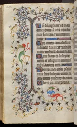Navarran kuninkaan Kaarle Aatelisen (1361-1425) tunnit: fol. 149v, teksti