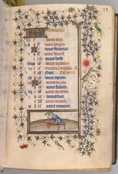Kaarle Aatelisen, Navarran kuninkaan tunnit 1361-1425: fol. 12. joulukuuta, n. 1405.