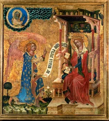 Ilmestyskirja (tempera puulle)