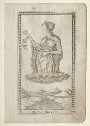 Geometria Tarocchista, sarja C: Liberal Arts, #24, ennen vuotta 1467.