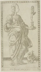 Prudence, levy 35, Genii and Virtues