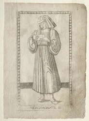 The Merchant from the Tarocchi, sarja E: Conditions of Man, #4, ennen vuotta 1467.
