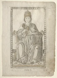 Paavi Tarocchista, sarja E: Conditions of Man, #10, ennen vuotta 1467.