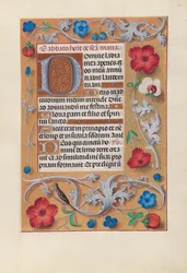 Kuningatar Isabella Katolisen, Espanjan kuningatar: Fol. 81r, c. 1500.