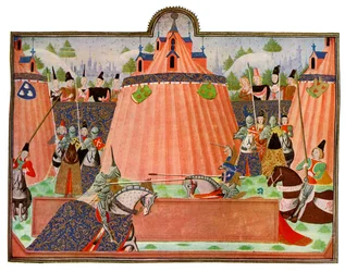 Turnaus St Inglevertissä, Ranskassa, 1400-luku.