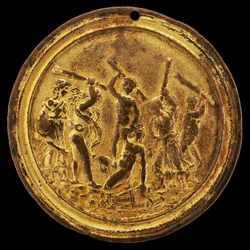 Orpheuksen kuolema, 1400-luvun neljäs neljännes.