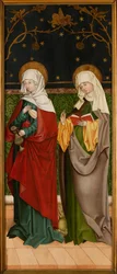 Pyhä Elizabeth Unkari ja Pyhä Margareta, noin 1485-1490.