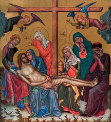 "Valitti Kristuksen puolesta", c1350 1955.
