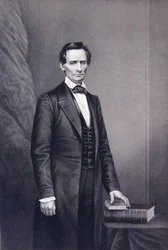 Abraham Lincoln elokuvasta The Drawing-Room Portrait Gallery of Eminent Personages