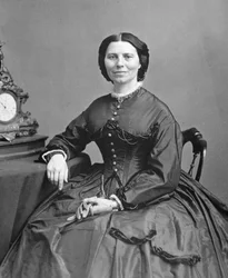 Clara Barton (1821-1912), n. 1865 (m/v valokuva)