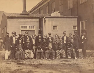 [Japanin suurlähetystö, Navy Yard, Washington, DC], 1860.