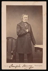 Joseph Henryn muotokuva 1797-1878 - Seisova, ennen vuotta 1878.