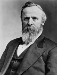 Presidentti Rutherford B. Hayes, n. 1880