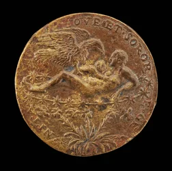 Jupiter kotkana tuomassa Herkules-lapsen Junoon [käänteinen], 1562.