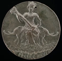 Fortitude pitelee rikkinäistä pylvästä [käänteinen], 1446.