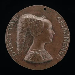Isotta degli Atti, 14321433-1474, emäntä 1446, sitten vaimo 1453 jälkeen, Sigismondo Malatesta [obv