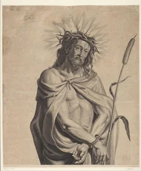 Ecce Homo Sarja Ecce Homo, ristiinnaulittu Kristus, Neitsyt Maria ja Johannes Evankelista (sarjan nimi)