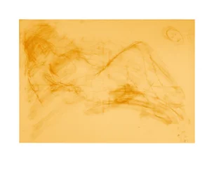 hän tekee mitä, 2008 (lyijykynä/gouache)