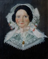 Naisen muotokuva (öljy kankaalle)
