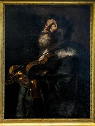 Sokea Homer, noin 1635 (öljy kankaalle).