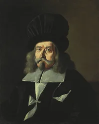 Maltan ritarien suurmestarin Martin de Redinin muotokuva, n. 1660 (öljy kankaalle)