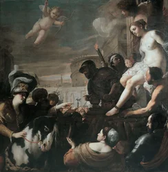 Clorinda pelastaa Olindon ja Sophronian, 1645