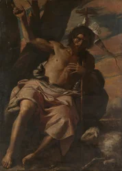 Pyhä Johannes Kastaja saarnaa, n. 1650.