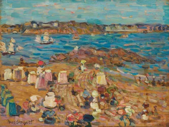 Study of Malo: The Border of the Sea, noin 1907