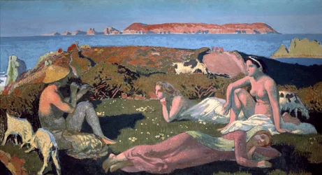 Vihreä ranta, Perros-Guirec, 1909
