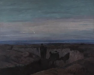 Aamunkoitto Ousen kaivannossa, 1918