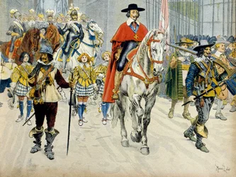 Ranskan historia: Kuningas Ludvig XIII (1601-1643) ja kardinaali Richelieu (Armand Jean du Plessis)