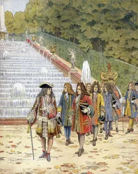 Ludvig XIV, joka tunnetaan nimellä Aurinkokuningas (King Sun tai Louis the Great