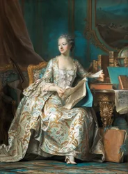 Markiisitar de Pompadourin muotokuva 1721-1764