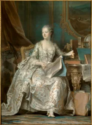 Muotokuva Jeanne Antoinette Poissonista, Pompadourin markiisista (tunnetaan nimellä Madame de Pompadour