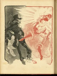 Kuvitus Maurice Radiguetista (1866-1941) Le Riressa