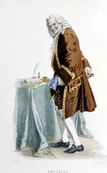 Voltaire, herra Sand. 1800-luvulla.