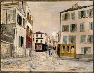 Rue Norvins Montmartressa