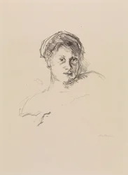Minna Beckmann-Tuben muotokuva