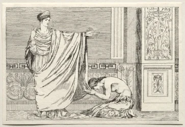 Cupid and Psyche: Psyche and Juno, 1880.