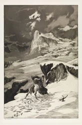 Taistelevat kentaurit (Intermezzi, opus IV, lehti 5)