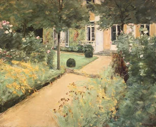 Berliini-Wannsee, Max Liebermann, huvilan hyötypuutarha