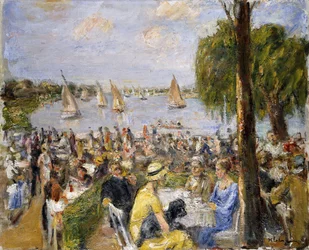 Puutarhakahvila Wannseen rannalla