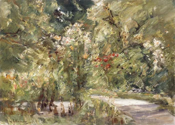 Puutarha Wannseen rannalla, noin 1928-39