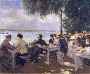 Puutarharavintola Havelin varrella. Nikolskoe