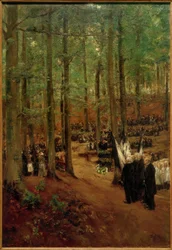 Keisari Friedrich III:n muistotilaisuus. Kosenissa - 1. versio