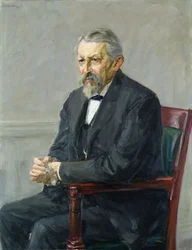 Luonnontutkija, Hermann Strebel (1834-1914) 1905 (öljy kankaalle)