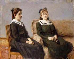 The Two Sisters nahka; The Two Sisters Leather, 1911