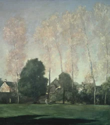 Huurteiset poppelit (maalaus)