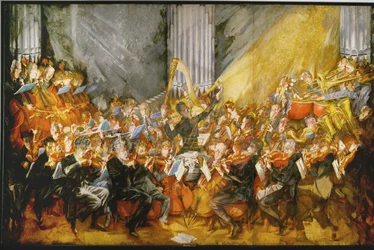 Orkesteri (maalaus kankaalle)