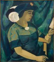 Taiteilijan vaimon muotokuva (Lotte Pechstein)